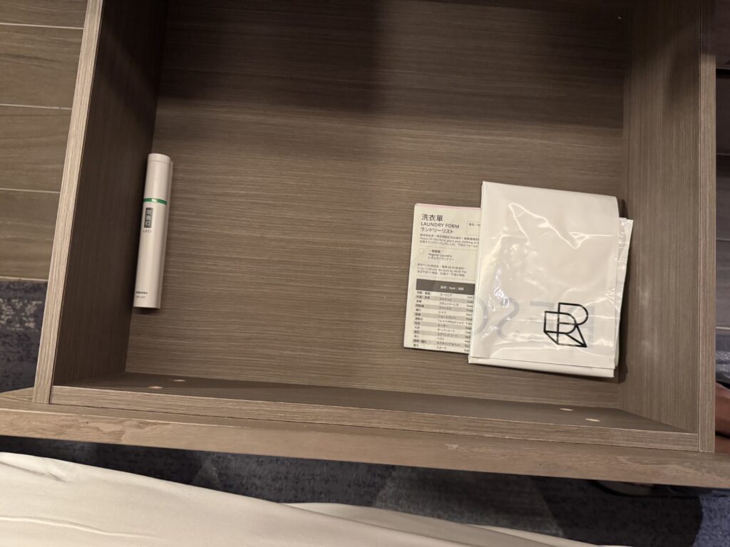 レゾナンス台北 クローゼット 引き出し