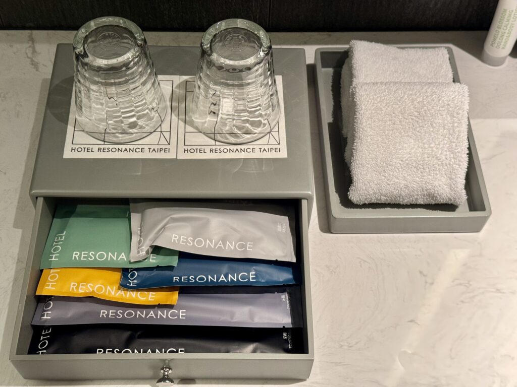 レゾナンス台北 アメニティ