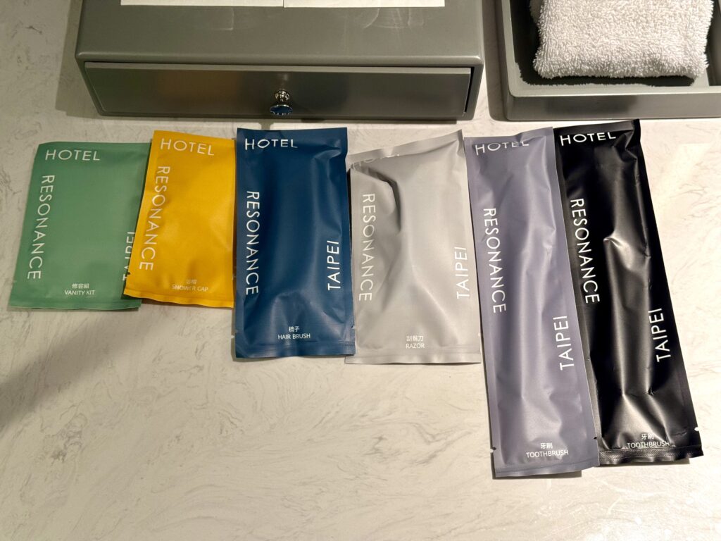 レゾナンス台北 アメニティ