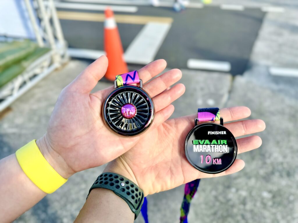 エバー航空マラソン 完走メダル
