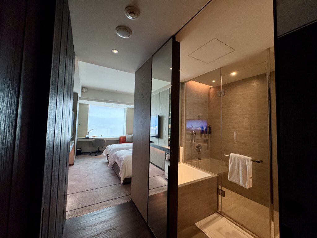 ハンブルハウス台北 デラックスルーム 客室の様子