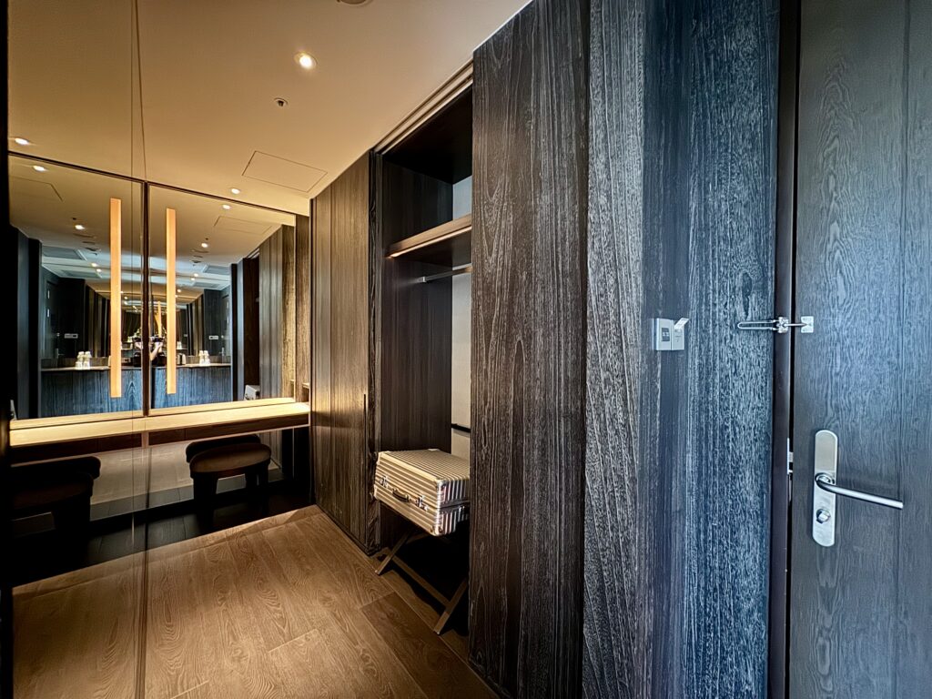 ハンブルハウス台北 プレミアルーム クローゼット