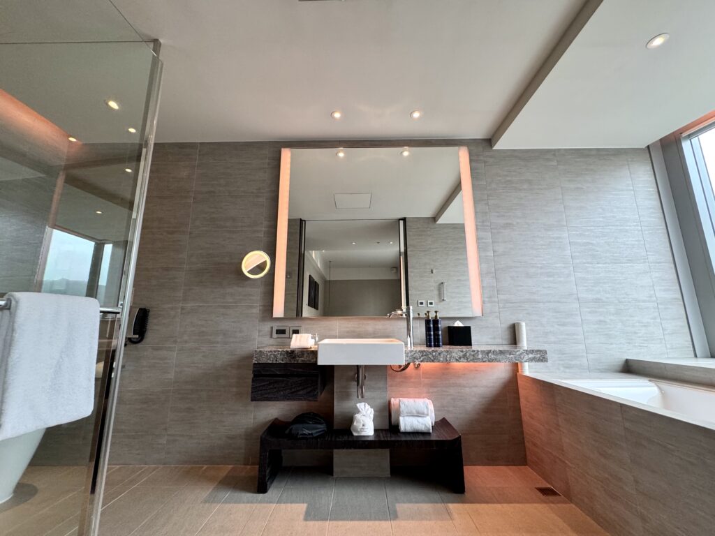 ハンブルハウス台北 プレミアルーム 洗面台