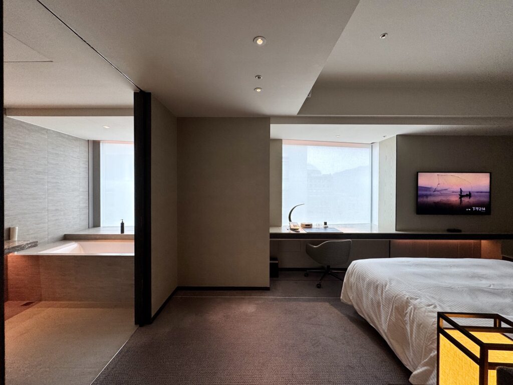 ハンブルハウス台北 プレミアルーム 客室の様子