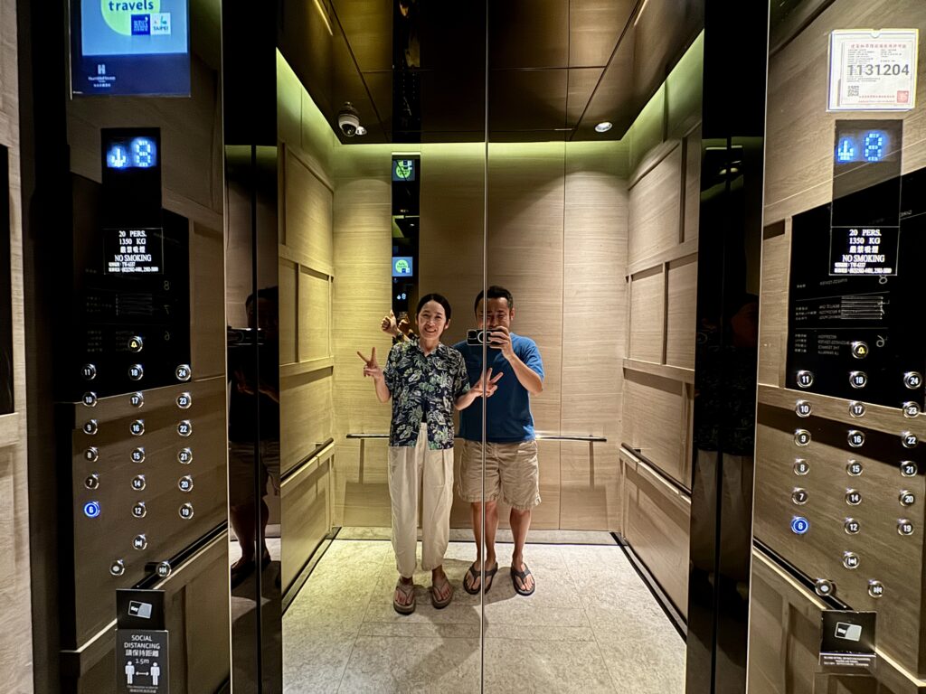 ハンブルハウス台北 エレベーター