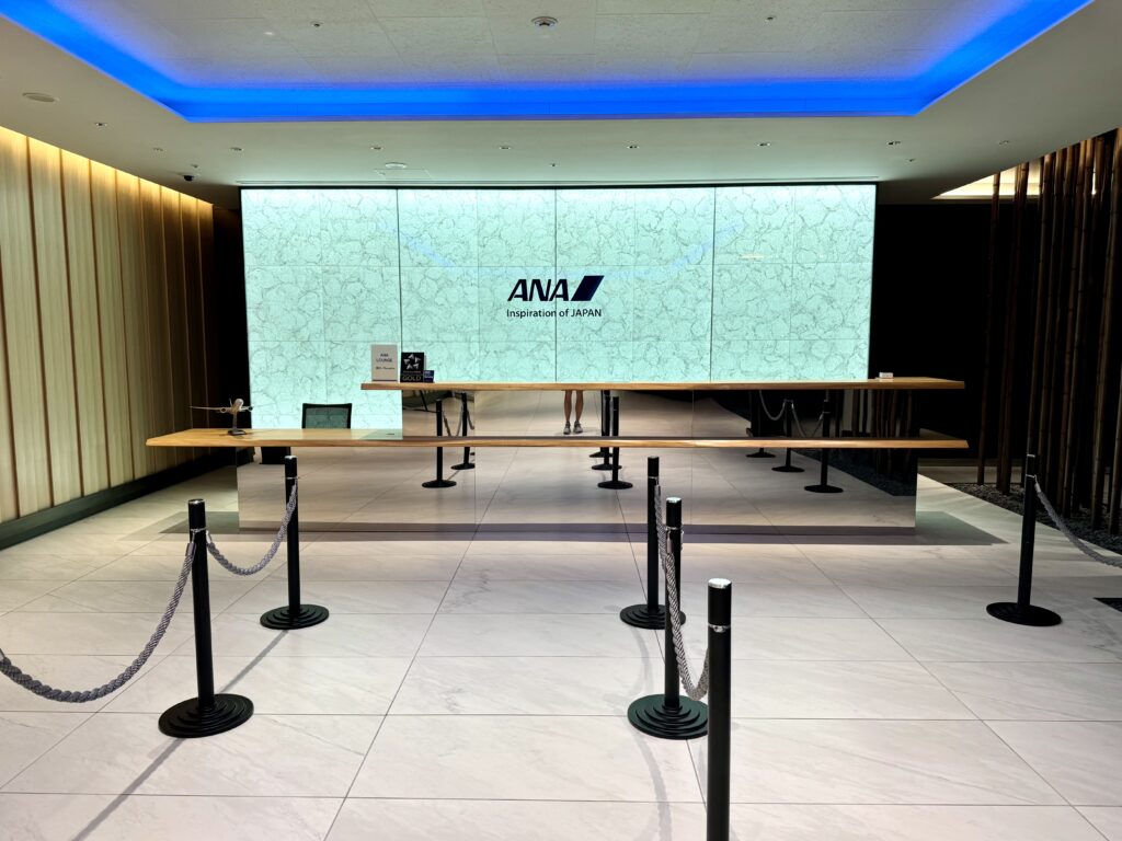 羽田空港第2ターミナル 国際線ANAラウン