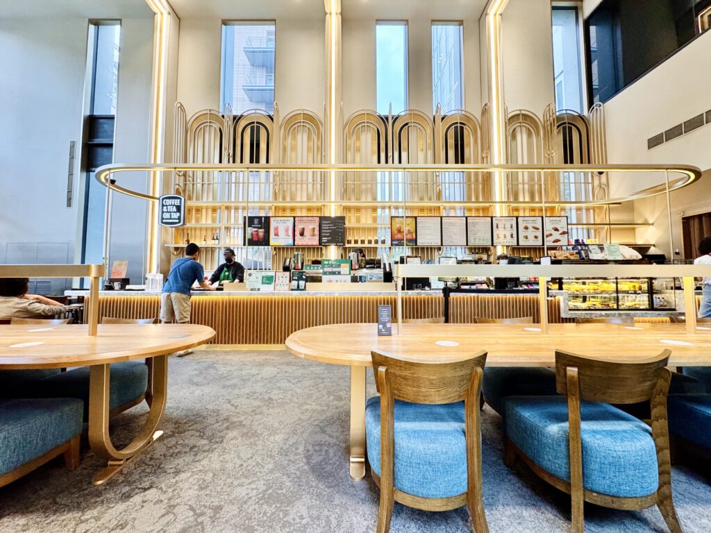 レゾナンス台北 朝食会場のスターバックス