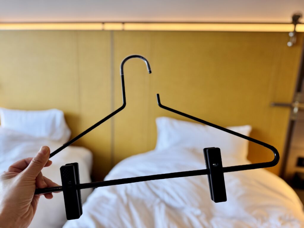 レゾナンス台北 客室 備品 ハンガー