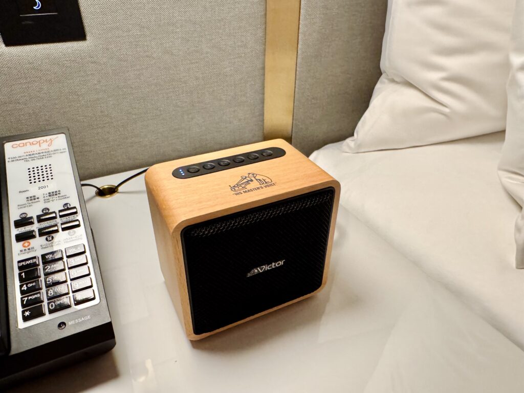 キャノピー大阪 コーナースイート ベッドルーム