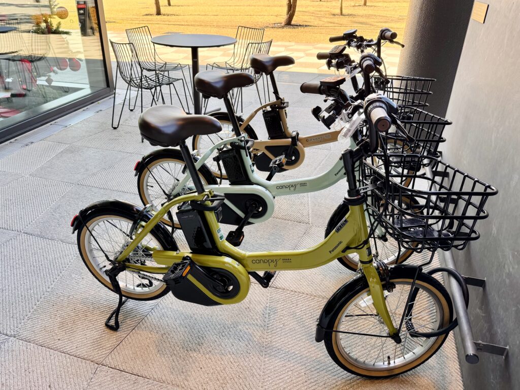 キャノピー大阪 レンタサイクル