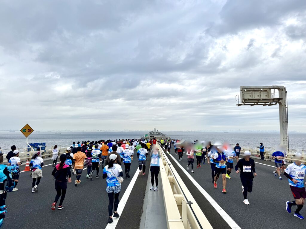 アクアラインマラソン アクアラインを走る