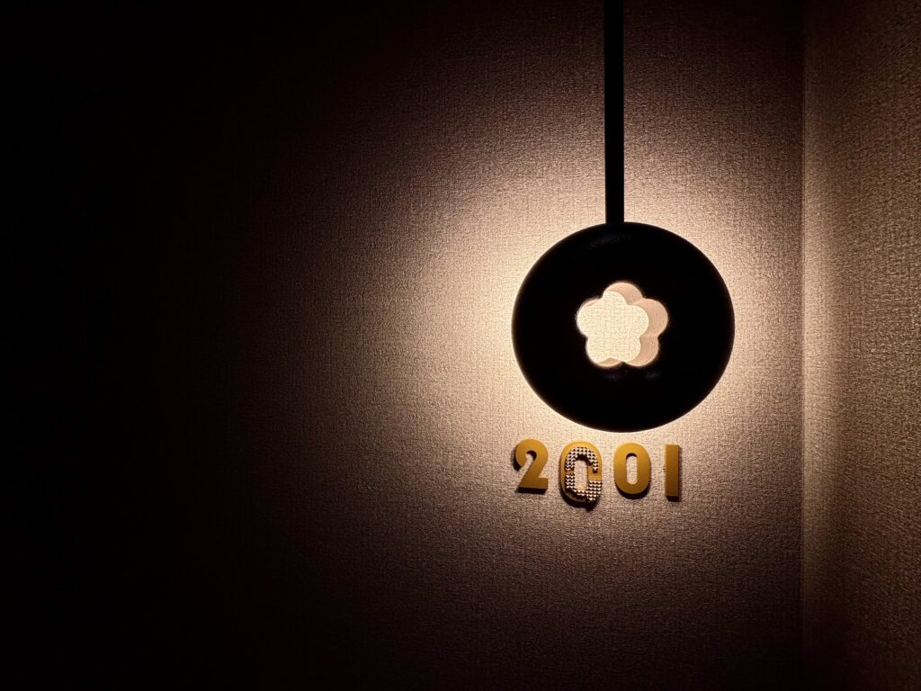 キャノピー大阪 客室の案内番号 2001号室