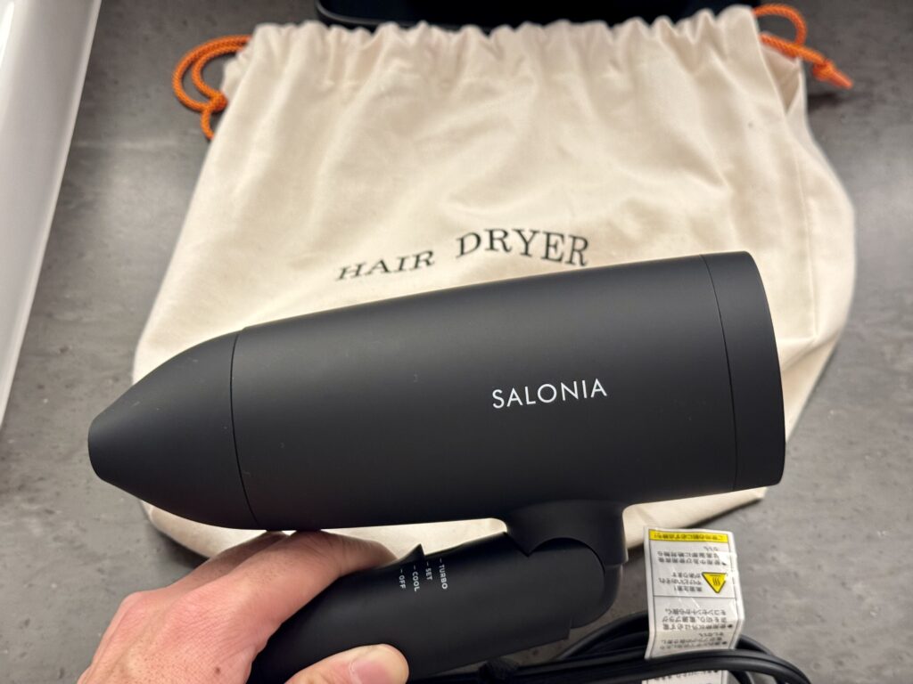 キャノピー大阪 ドライヤー salonia