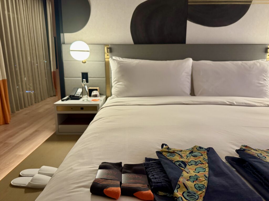 キャノピー大阪 コーナースイート ターンダウン