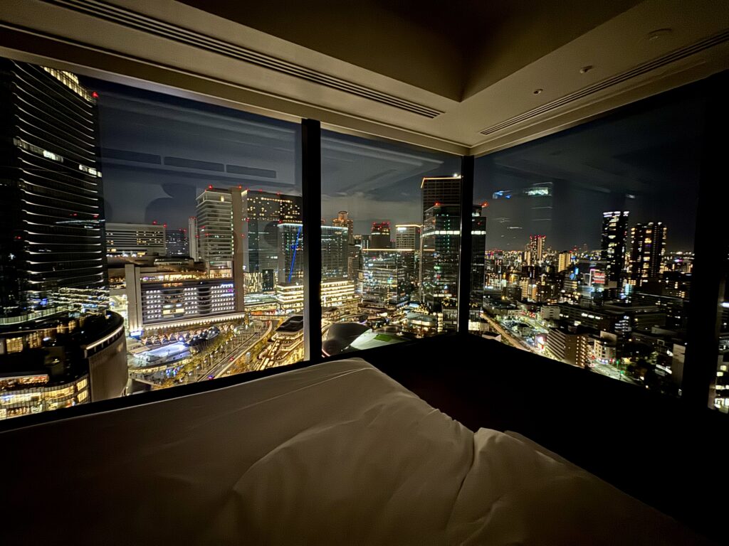 キャノピー大阪 コーナースイート 眺望 夜景