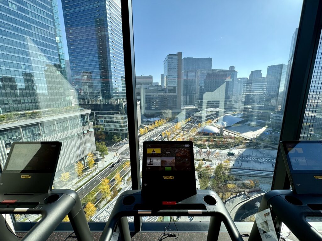 キャノピー大阪 フィットネスセンター 眺望