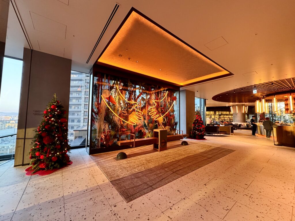 キャノピーbyヒルトン大阪梅田 客室から朝食会場へ