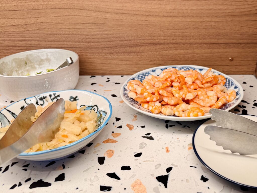 キャノピーbyヒルトン大阪梅田 朝食 サラダコーナー ポケバー