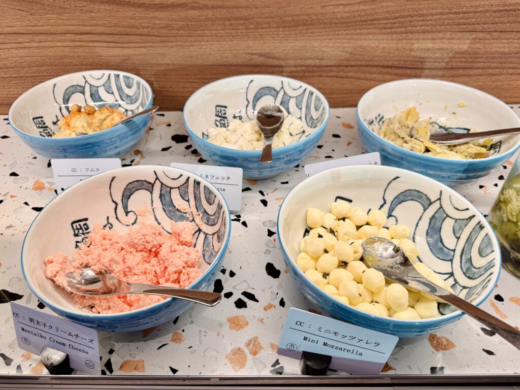 キャノピーbyヒルトン大阪梅田 朝食 サラダコーナー