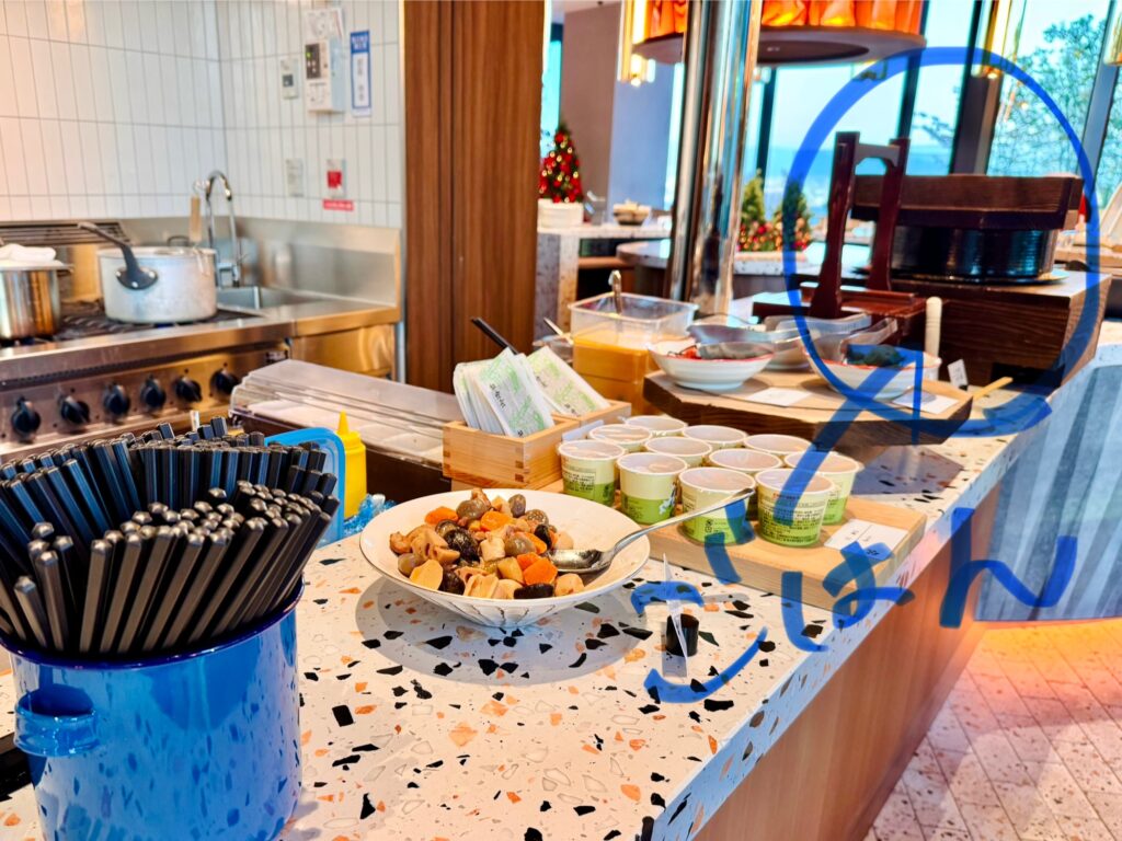 キャノピーbyヒルトン大阪梅田 朝食 ごはん/汁物コーナー