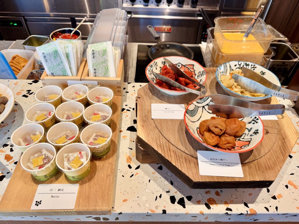 キャノピーbyヒルトン大阪梅田 朝食 ごはん/汁物コーナー