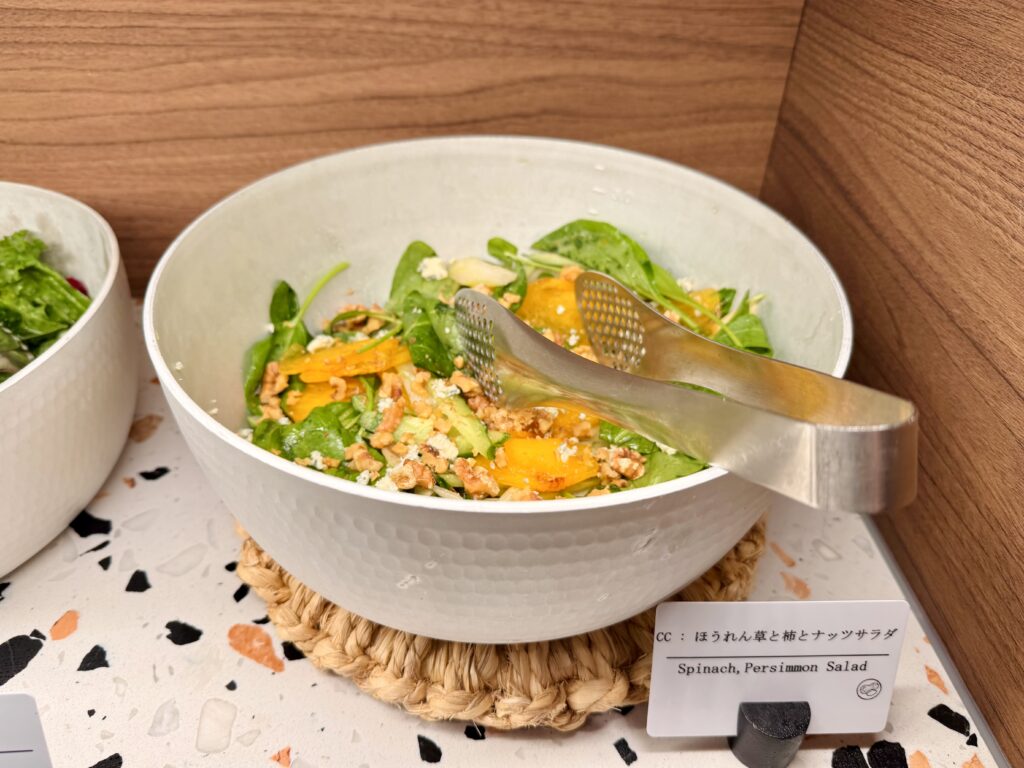 キャノピーbyヒルトン大阪梅田 朝食 サラダコーナー