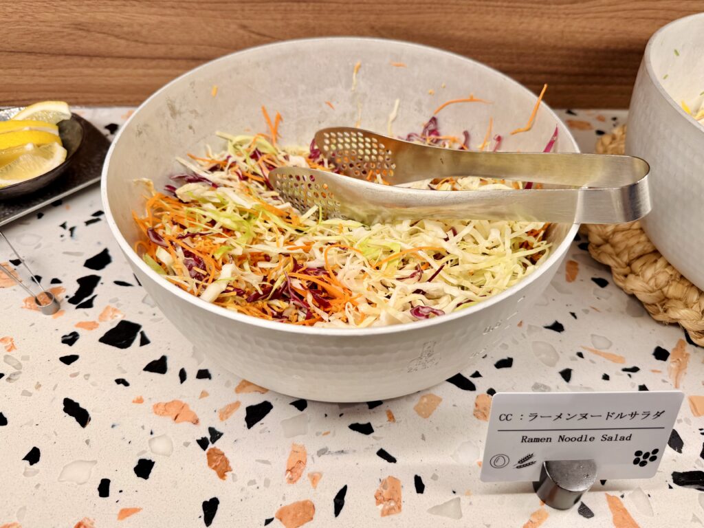 キャノピーbyヒルトン大阪梅田 朝食 サラダコーナー