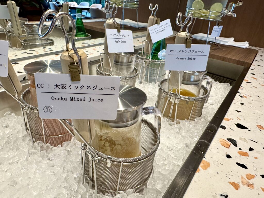 キャノピーbyヒルトン大阪梅田 朝食 大阪ミックスジュース