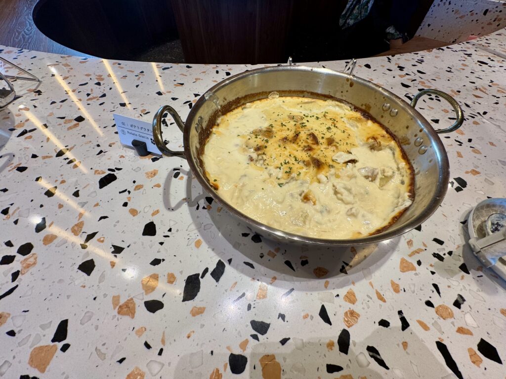 キャノピーbyヒルトン大阪梅田 朝食 ポテトグラタン