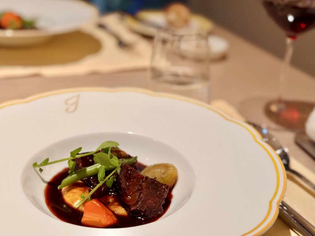 ウォルドーフアストリア大阪 ジョリーブラッセリー ディナー