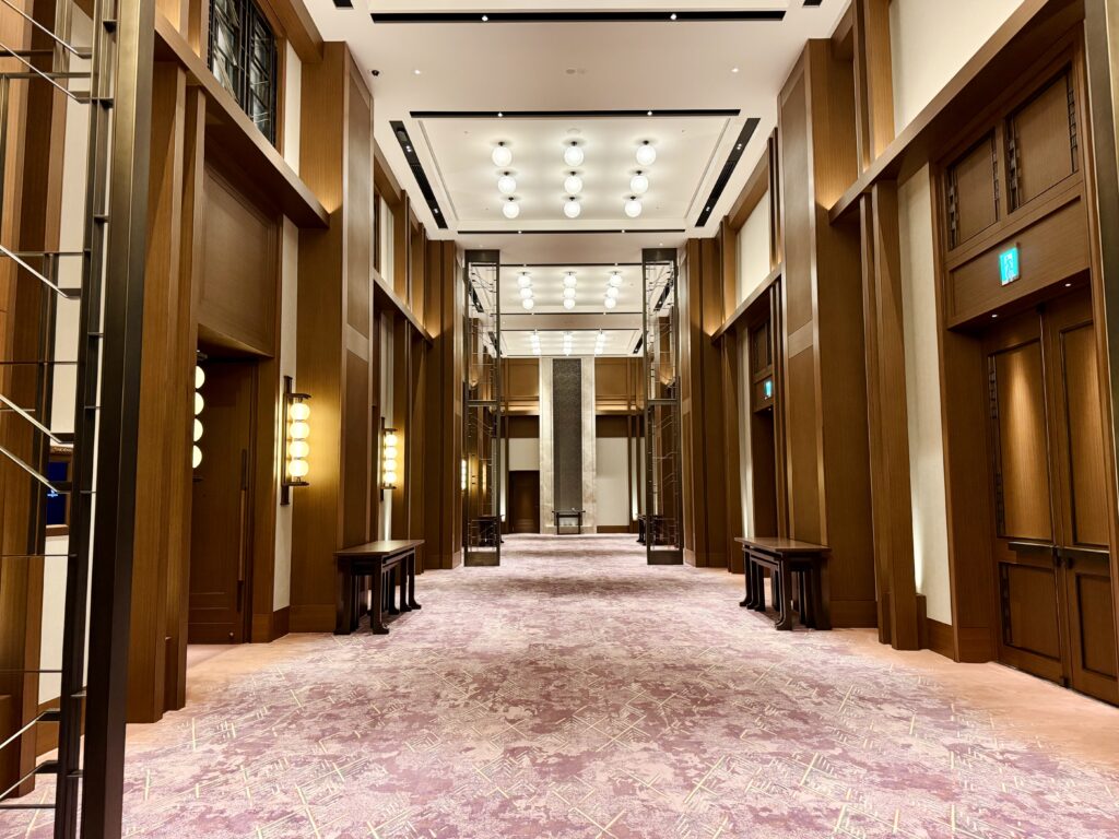 ウォルドーフアストリア大阪 バンケットフロア