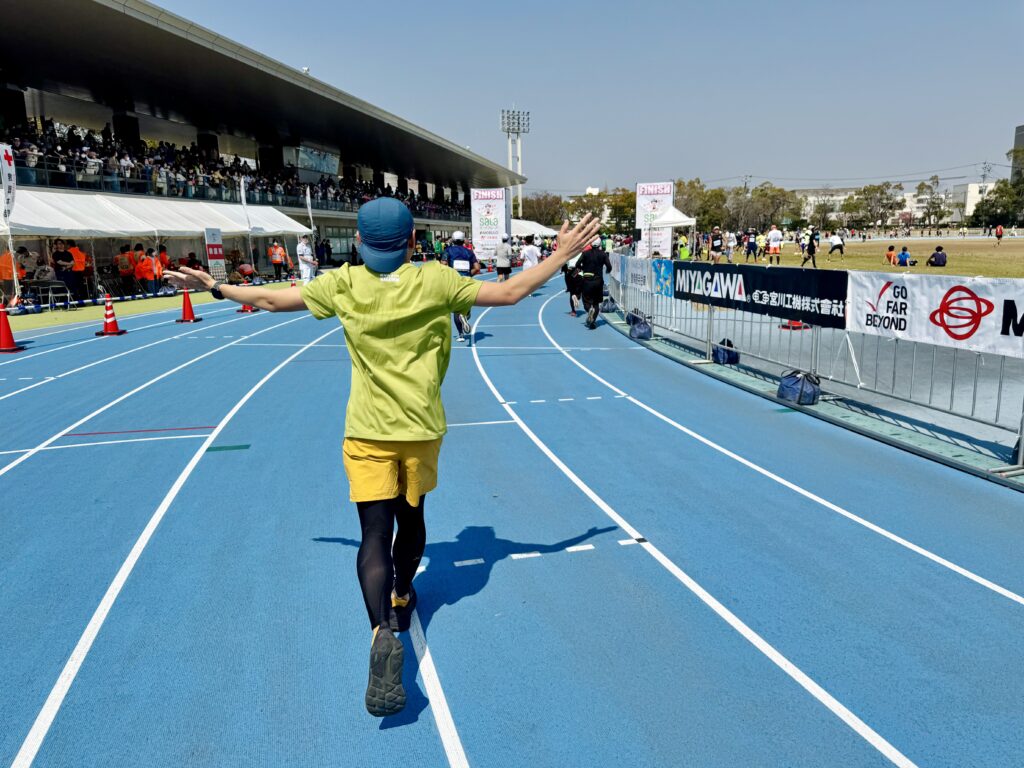 豊橋ハーフマラソン ラストスパート