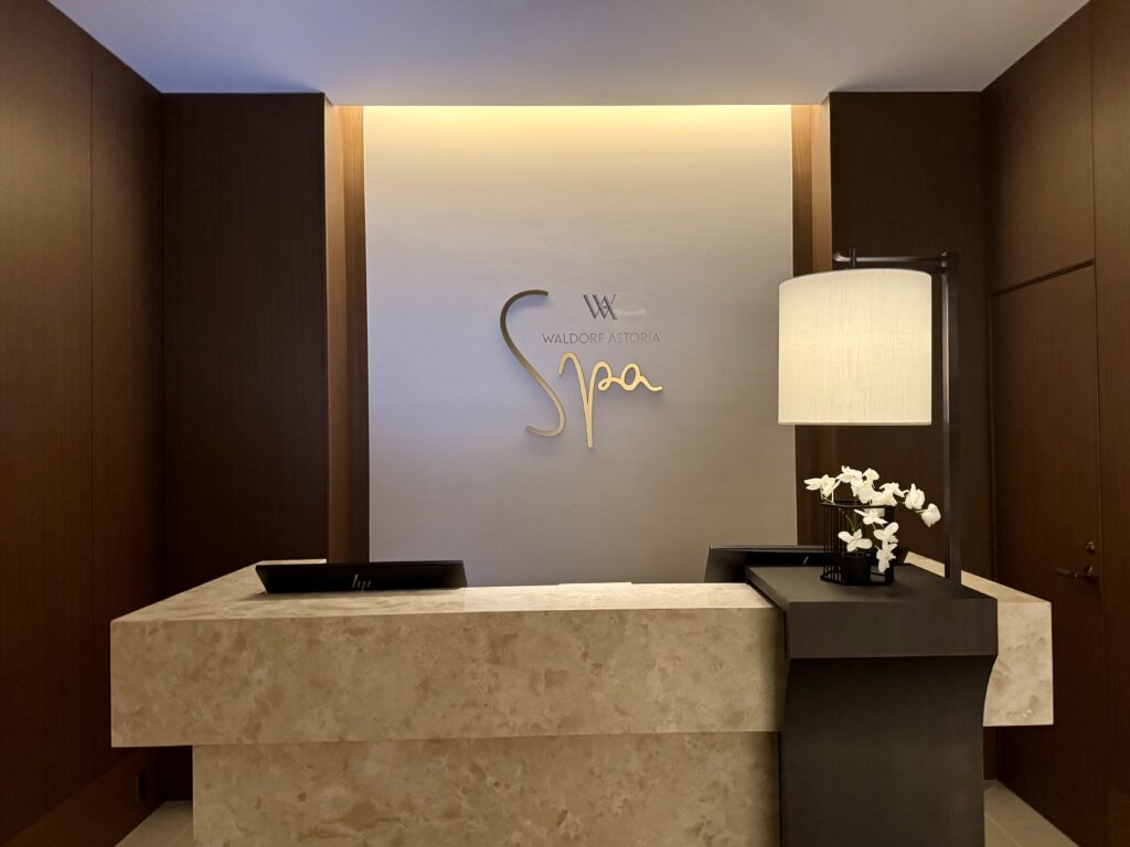ウォルドーフアストリア大阪 スパ