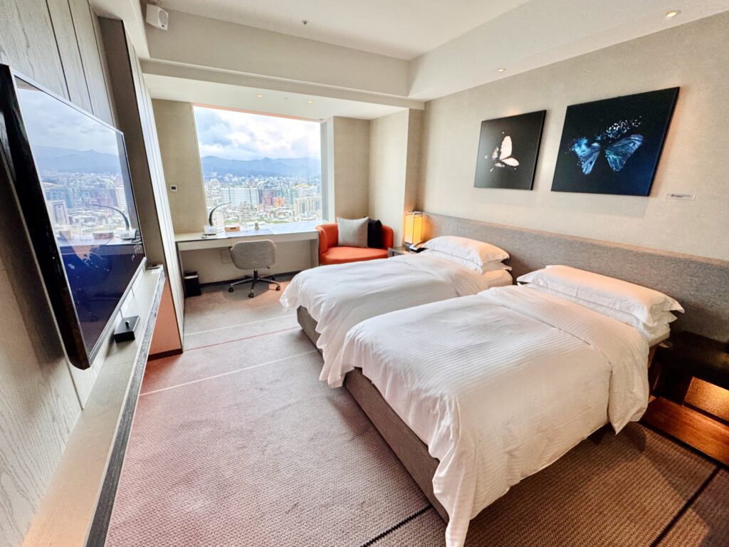 ハンブルハウス台北 キュリオコレクションbyヒルトン デラックスルーム(高層階) 客室