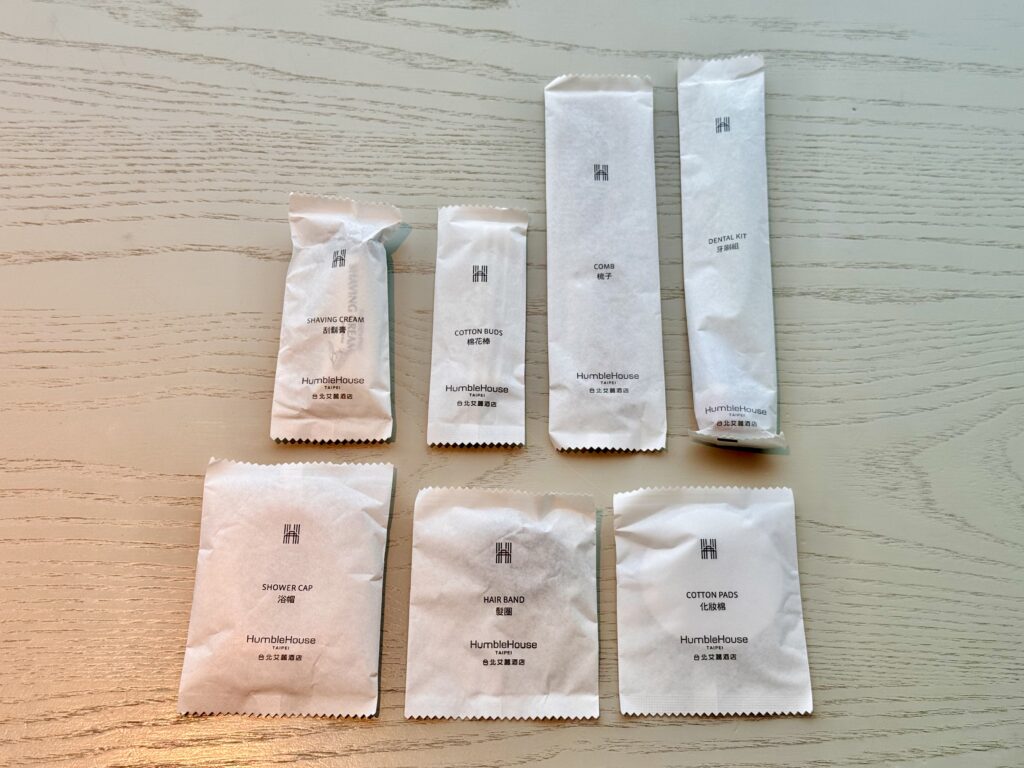 ハンブルハウス台北 キュリオコレクションbyヒルトン アメニティ