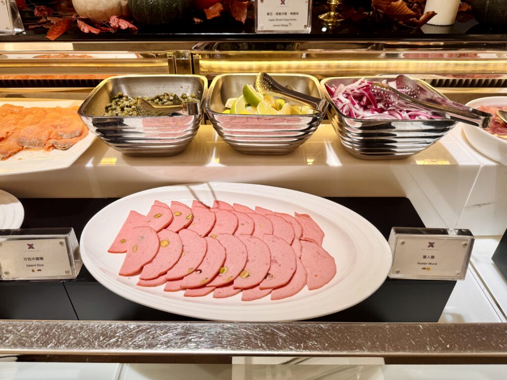 ハンブルハウス台北 キュリオコレクションbyヒルトン 朝食メニュー