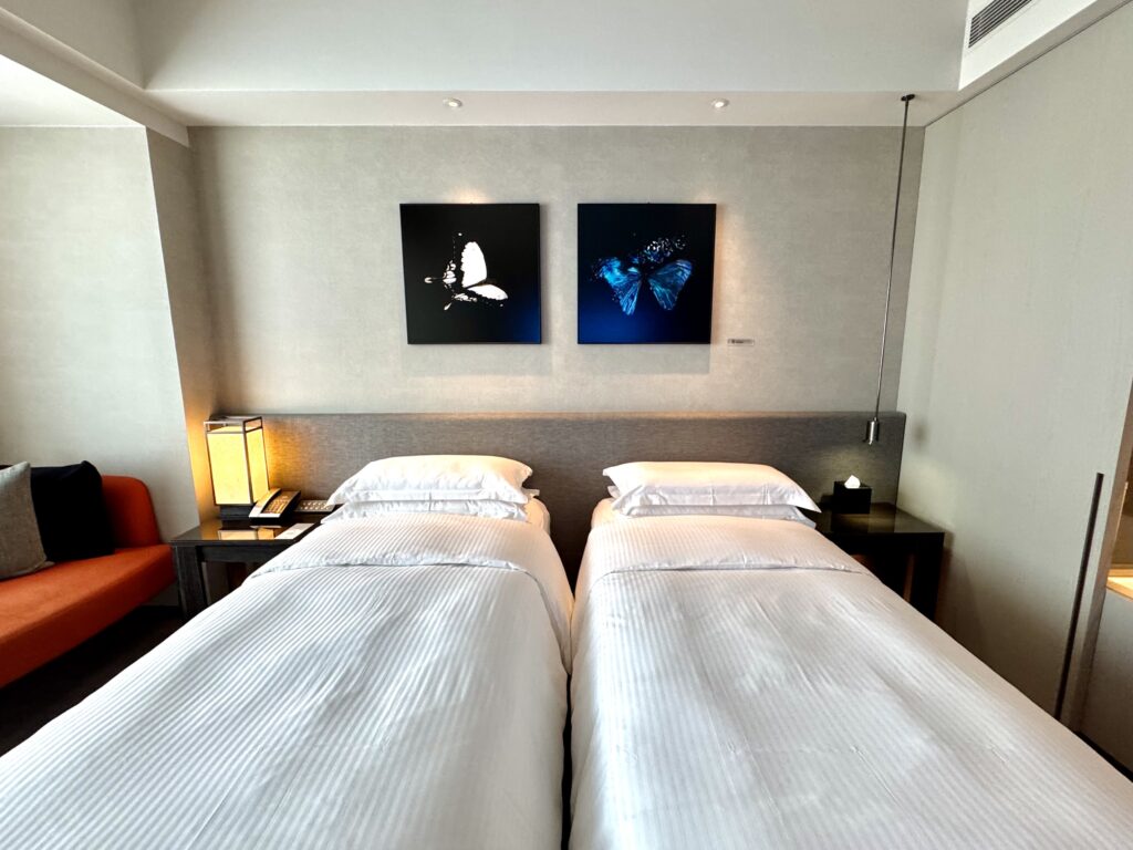 ハンブルハウス台北 デラックスルーム ツインベッド