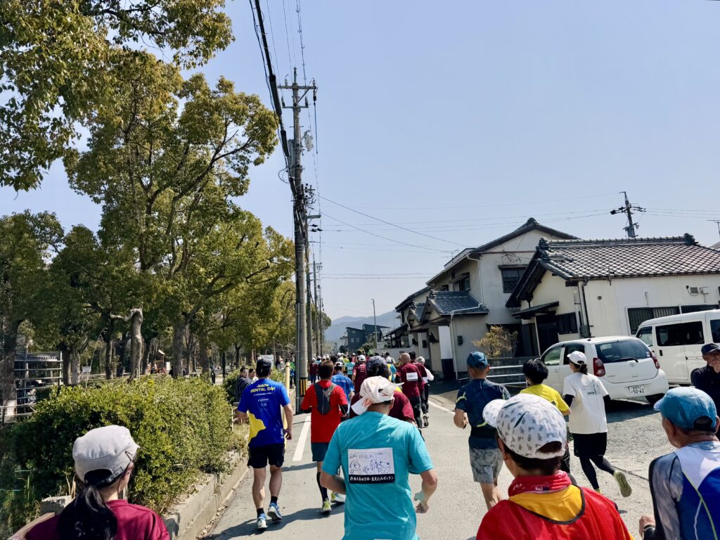 豊橋ハーフマラソン 大会中の様子