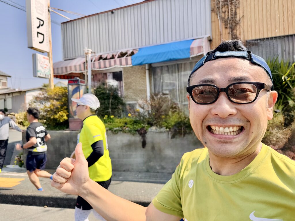 豊橋ハーフマラソン 大会中の様子
