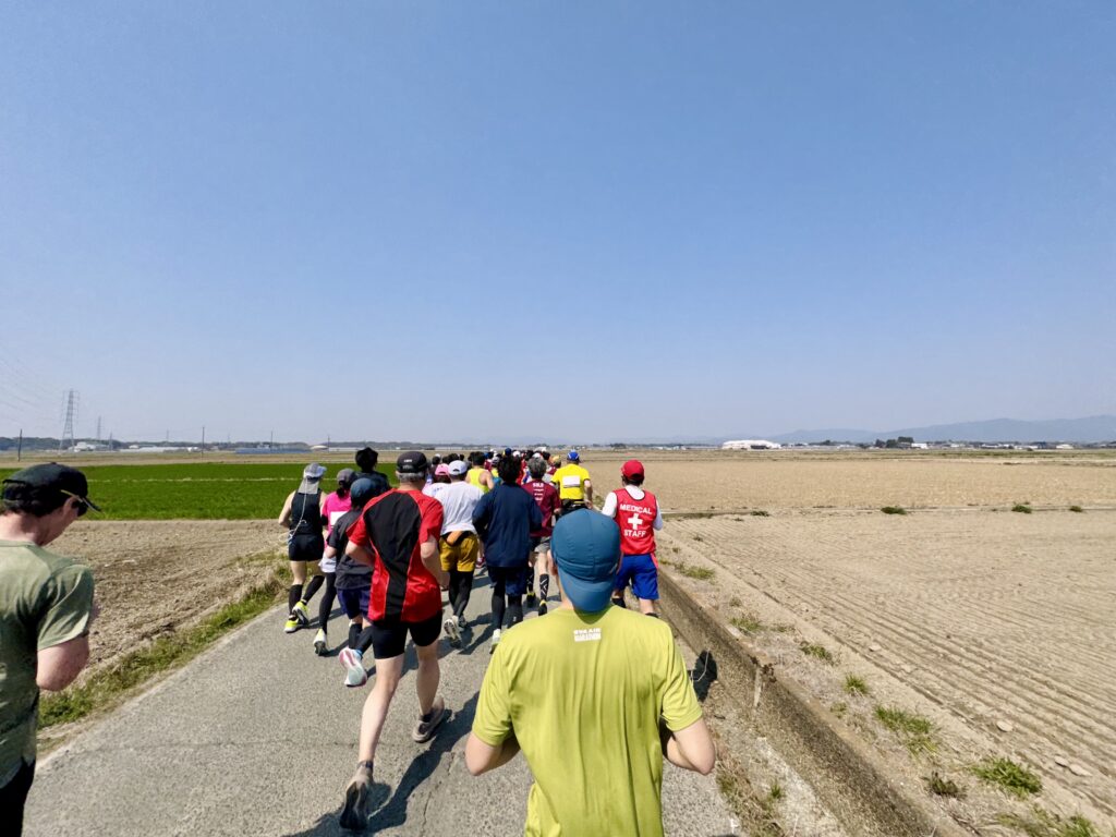 豊橋ハーフマラソン 大会中の様子