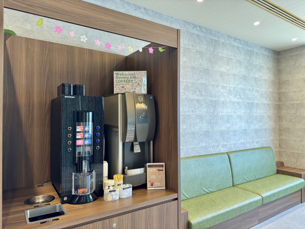 ドーミーイン豊橋 ウェルカムドリンク