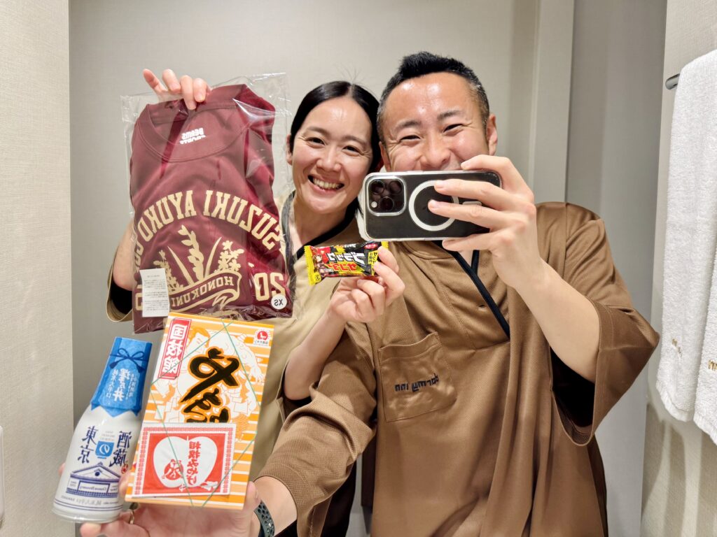 ドーミーイン豊橋 戦闘服で記念撮影