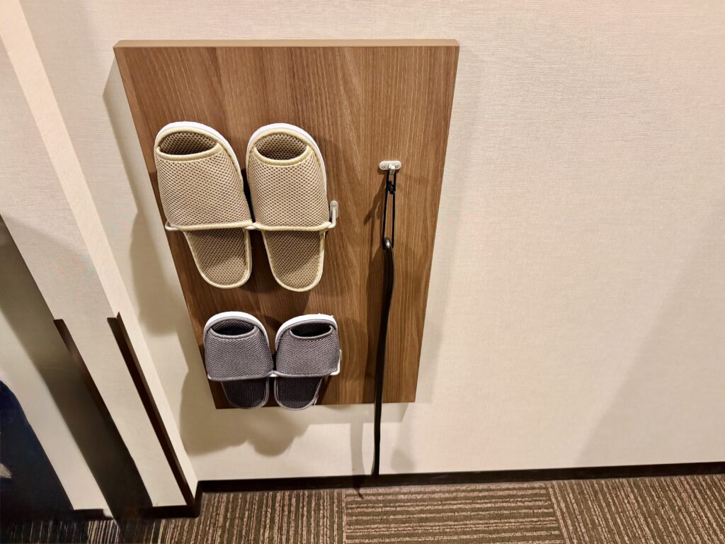 ドーミーインEXPRESS豊橋 客室 スリッパ