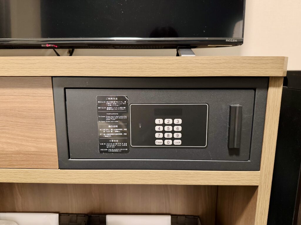 ドーミーインEXPRESS豊橋 客室 セーフティボックス