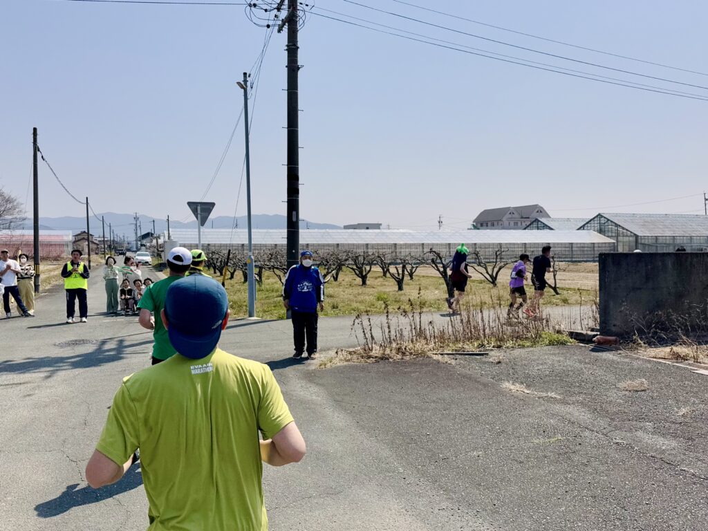 豊橋ハーフマラソン 大会中の様子