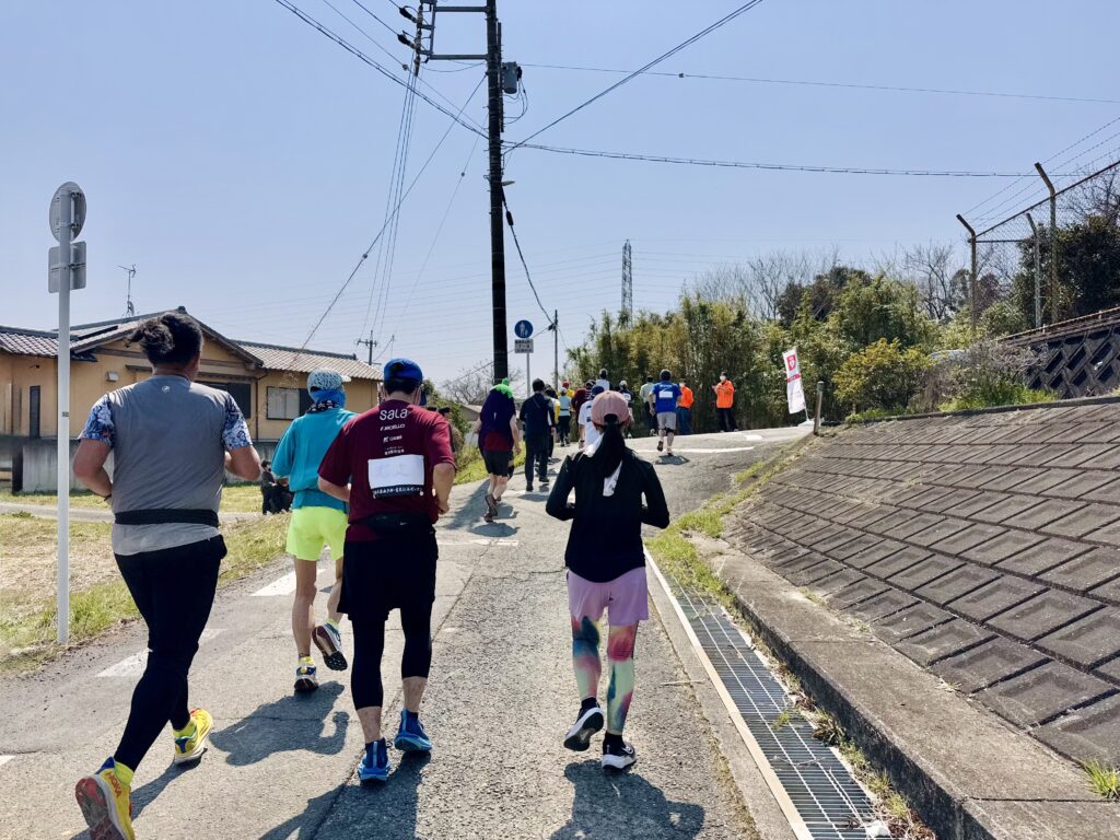豊橋ハーフマラソン 大会中の様子