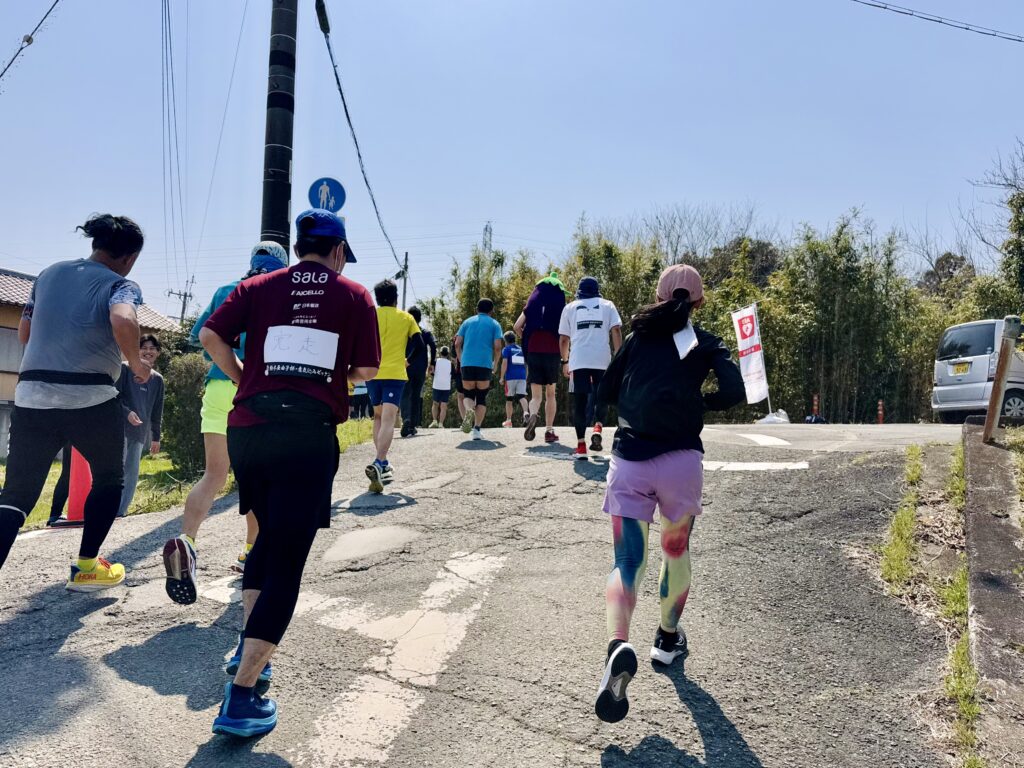 豊橋ハーフマラソン 大会中の様子