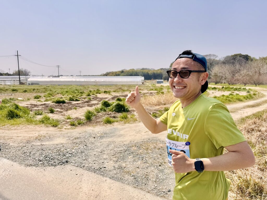 豊橋ハーフマラソン 大会中の様子