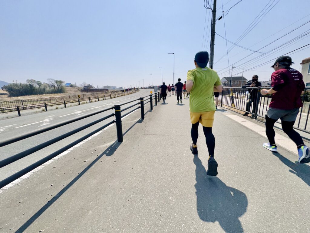 豊橋ハーフマラソン 大会中の様子