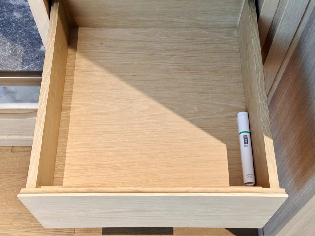 ウォルドーフアストリア大阪 客室 クローゼット